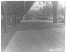 CTS Cleveland Railway Kuhlman Streetcar Train Depot 1940s Vintage Photo picture