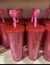 2024 Walt Disney World Starbucks Valentine's Day Pink Tumbler picture