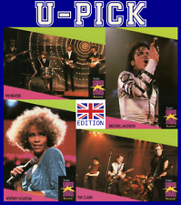 U-PICK 1991 Pro Set SuperStars MusiCards UK Edition (#1-150) picture