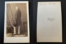 Disderi, Paris, Lord Cowley, Henry Wellesley Vintage Albumen Print CDV.  picture