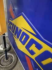 Sunoco Sign 6'x8' Approximately 25 Years Old, LARGE VINTAGE GAS PLASTIC SIGN picture