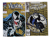 VENOM SET Venom Lethal Protector II / Amazing Spider-man 300 Facsimile picture