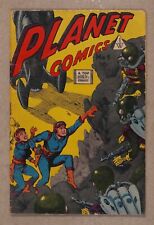 Planet Comics #1 VG- 3.5 1963 1958 I.W. Reprint picture