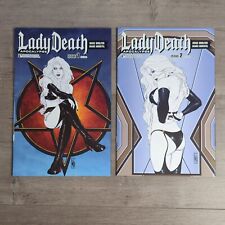 LOT LADY DEATH Apocalypse # 1 & 2 Art Deco Edition  picture