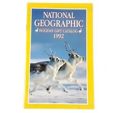 Vintage 1992 National Geographic Holiday Gift Catalog Complete picture