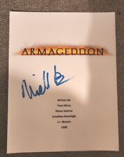 MICHAEL BAY SIGNED ARMAGEDDON FULL MOVIE SCRIPT DIRECTOR B W/COA+PROOF WOW picture
