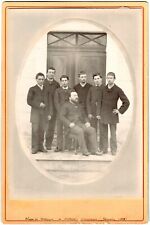 Elementary Theory & Science Classes.Cabinet Card.Photo Citrate Jan.1885 picture