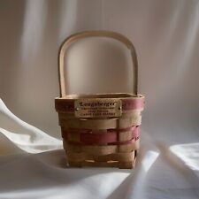 Longaberger 1986 Christmas Collection Candy Cane Basket picture