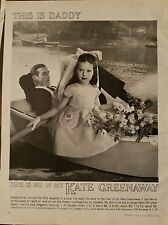 1959 Kate Greenaway girls clothing Daddy rowboat fashion Ad picture