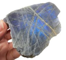 Blue Labradorite Polished Face Madagascar 152 grams picture