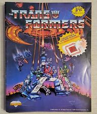 Vintage 1986 Hasbro Diamond Transformers Collector's Sticker Album Rare picture