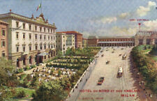 PC ADVERTISING, ITALY, MILAN, HOTEL DU NORD, Vintage Postcard (b40222) picture