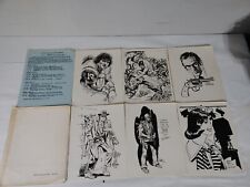 1976 The National Cartoonists Society Folio Original Cartoons Signed Art picture
