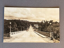 AR Arkansas RPPC, Entering Sulphur Springs Over Bridge, ca 1940 picture