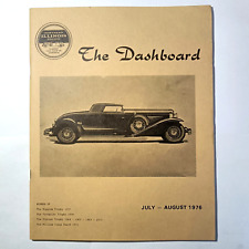 Dashboard magazine July Aug 1976 Northern Illinois Classic Car Club Duesenberg picture
