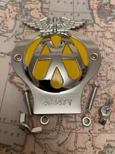MOTOR BIKE CLASSIC AA CAR BADGE SERIAL NUMBER IN GREAT CONDITION MOTORCYCLE picture
