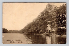 Postcard Passaic River Singac New Jersey NJ, Antique H19 picture