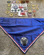 Cub Scout Boy Scouts BSA Scouting Patches Rank Pins Sleeve Neckerchief Popcorn  picture