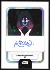 2023 Topps Star Wars Flagship KAREN FUKUHARA as F Trading Card AUTOGRAPH AU-KF picture