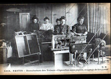PANTIN (93) TOBACCO FACTORY / MANUFACTURE, WORKERS AT WORK early 1900 picture
