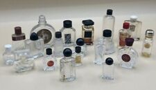 Lot Of 20 Vintage Mini Perfume Splash Glass Bottles Collection Travel Size picture