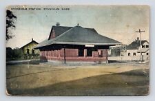 Stoneham Station Massachusetts MA Antique Postcard UNP Unused DB picture