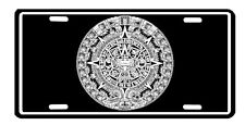 Aztec Calendar High Gloss Aluminum License Plate picture