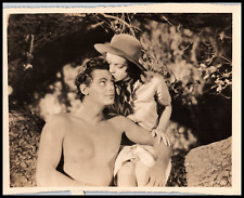 Maureen O'Sullivan + Johnny Weissmuller Tarzan the Ape Man 1932 ORIG Photo 716 picture
