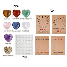 Valentine's Day Gift - 24 packs of heart-shaped crystal Valentine's Day cards picture