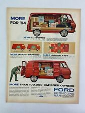 Ford Econoline Van Magazine Ad 10.75 x 13.75 Dominion Appliances Contest picture