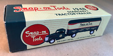 NICE RARE VINTAGE SNAP ON TOOLS 1948 DIAMOND T TRACTOR TRAILER TRUCK NO. SSX1954 picture
