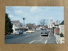 Postcard Osterville MA Cape Cod Shopping Center Howard Johnsons Pastry Shoppe picture