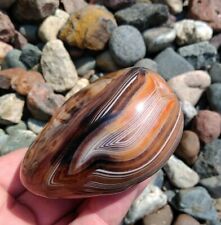 Madagascar Display Agate 11.3oz Beautiful Mix Color Seam Agate , Onyx Show Piece picture