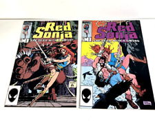 Vintage MARVEL 1985: RED SONJA #8 & #9 (She-Devil With a Sword -2 Comic lot) picture