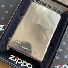 ZIPPO Lighter 1999 vintage platinum coating Silver ZIPPO Lighter 1999 vintage picture