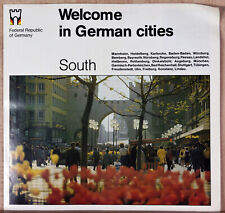 '70s Booklet Pamphlet Welcome in German Cities Federal Republic Germany Freiburg picture