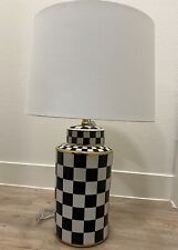 Mackenzie Childs INSPIRED Checkered Lamp - NWT picture