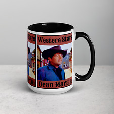 Dean Martin legendary actor and singer Coffee Mug 15oz CLASSIC WESTERN FAN ART picture