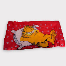Vintage Garfield Sleeping Bag Zip Up Blanket 1978 ERO 53”x27” Kids Children picture