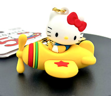 Loungefly Sanrio Hello Kitty (yellow airplane) 50th Anniversary Keychain picture