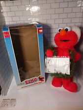 Vintage 1998 Telco Sesame Street ELMO Animated Christmas Display Figure  picture