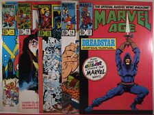 💥 MARVEL AGE #13 #14 #15 #16 #17 DREADSTAR SPIDER-MAN MUPPETS NEW MUTANTS X-MEN picture
