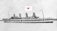 HMHS BRITTANNIC, serving in WW1, titanic s yougest sister, reprint photo picture