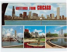 Postcard Greetings from Chicago Illinois USA North America picture