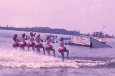 Vintage Photo Slide 35mm 1960's Florida Cypress Gardens Water Skiing Ladies picture