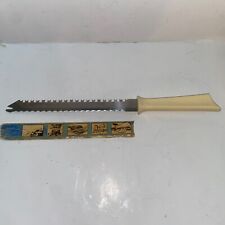 Vintage New Quikut Knife USA Chefs Slicing Bread Frozen Carving Food Blade-B picture