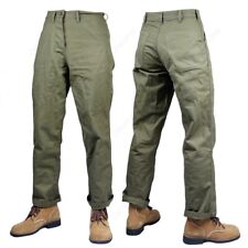 WWII WW2 WWII US GREEN USMC HBT Army Field Pants Trousers Size 32 picture