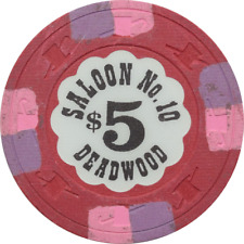 Saloon No.10 Casino Deadwood South Dakota $5 Chip picture