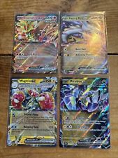 4 x Temporal Forces EX Bundle - Wugtrio - Gouging Fire - Miraidon - Raging Bolt picture