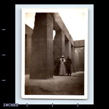 Vintage Photo ARMY MEN TEMPLE AT SPHINX EGYPT picture